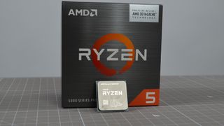 An AMD Ryzen 5 5600X3D