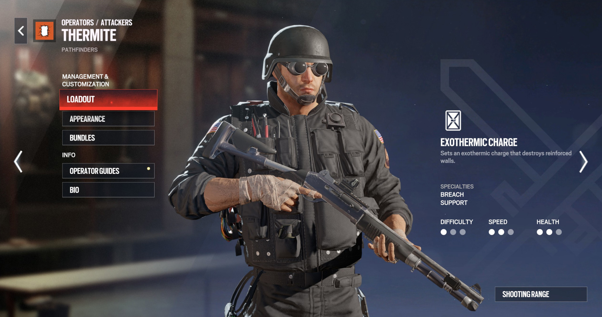 Rainbow Six Siege X Operators - Thermite