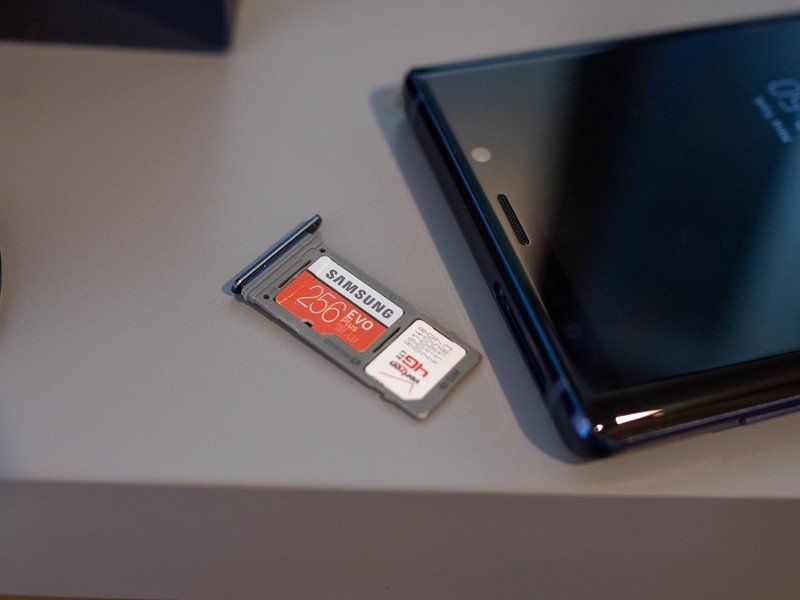 Samsung Galaxy Note 9 SD card