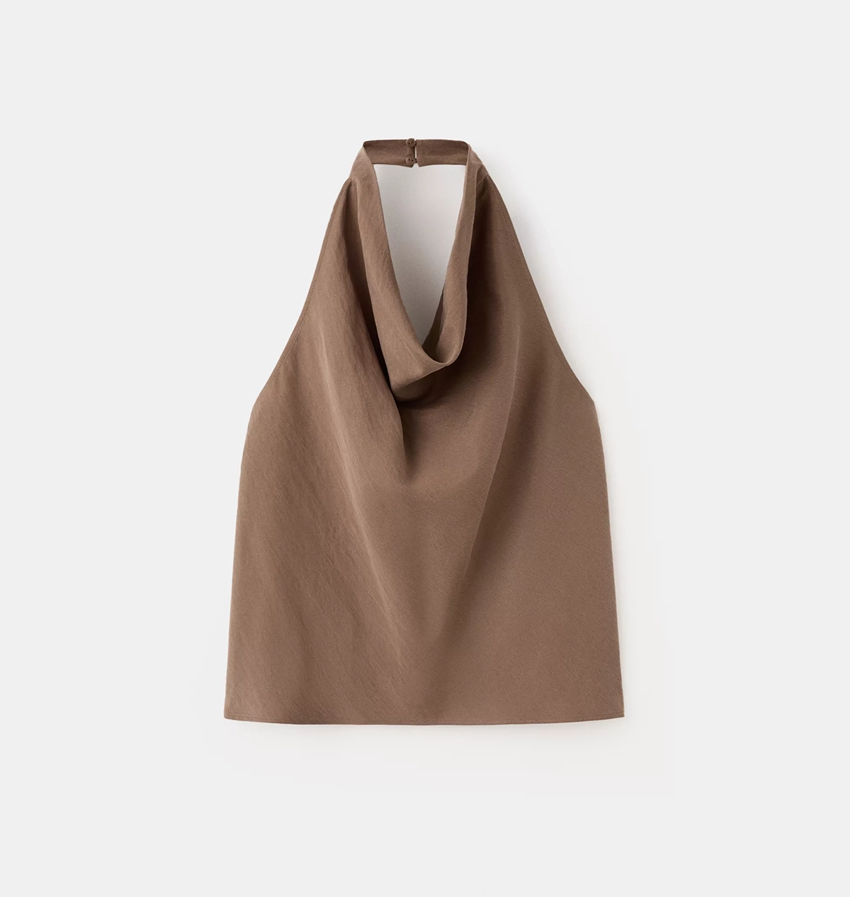 MANGO, Lyocell Top With Draped Neck - Women | Mango Usa
