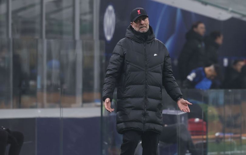 Liverpool manager Jurgen Klopp watches his club from the sidelines