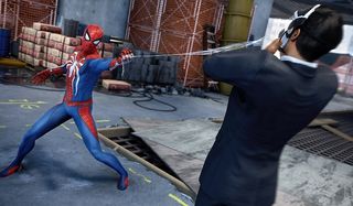 spider-man webs criminal face ps4 game