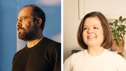 Portrait of Michael Anastassiades and Sinéad Burke, London Design Medal winners