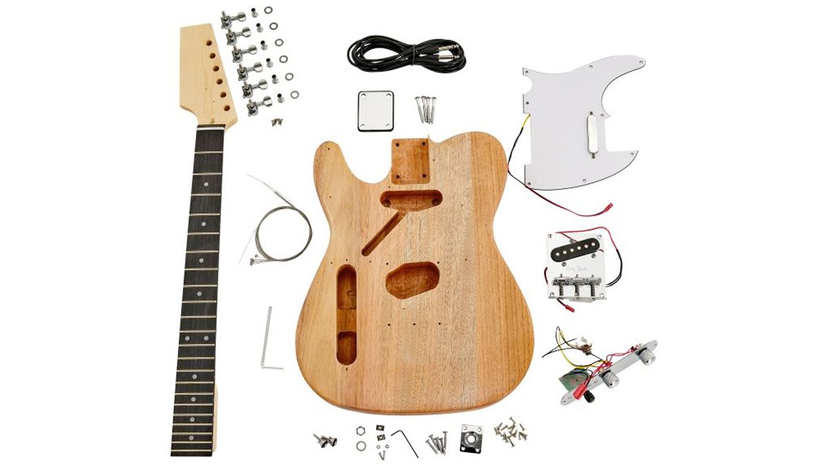 Harley Benton Left-handed T-style guitar kit