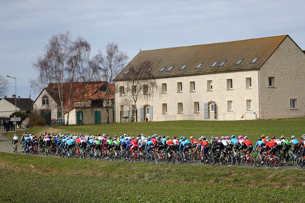 Scenery along the route of stage 2 at Paris-Nice