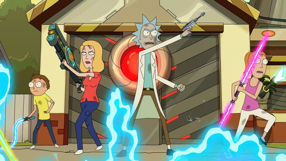 Netflix Rick And Morty Style Out Portal, HD Tv Shows, 4k