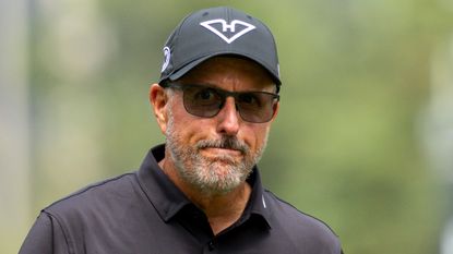 Phil Mickelson at LIV Golf Hong Kong 