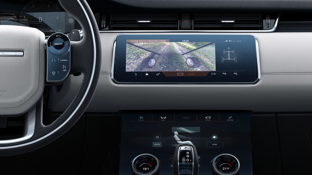 Range Rover's Evoque debuts new ClearSight tech TechRadar