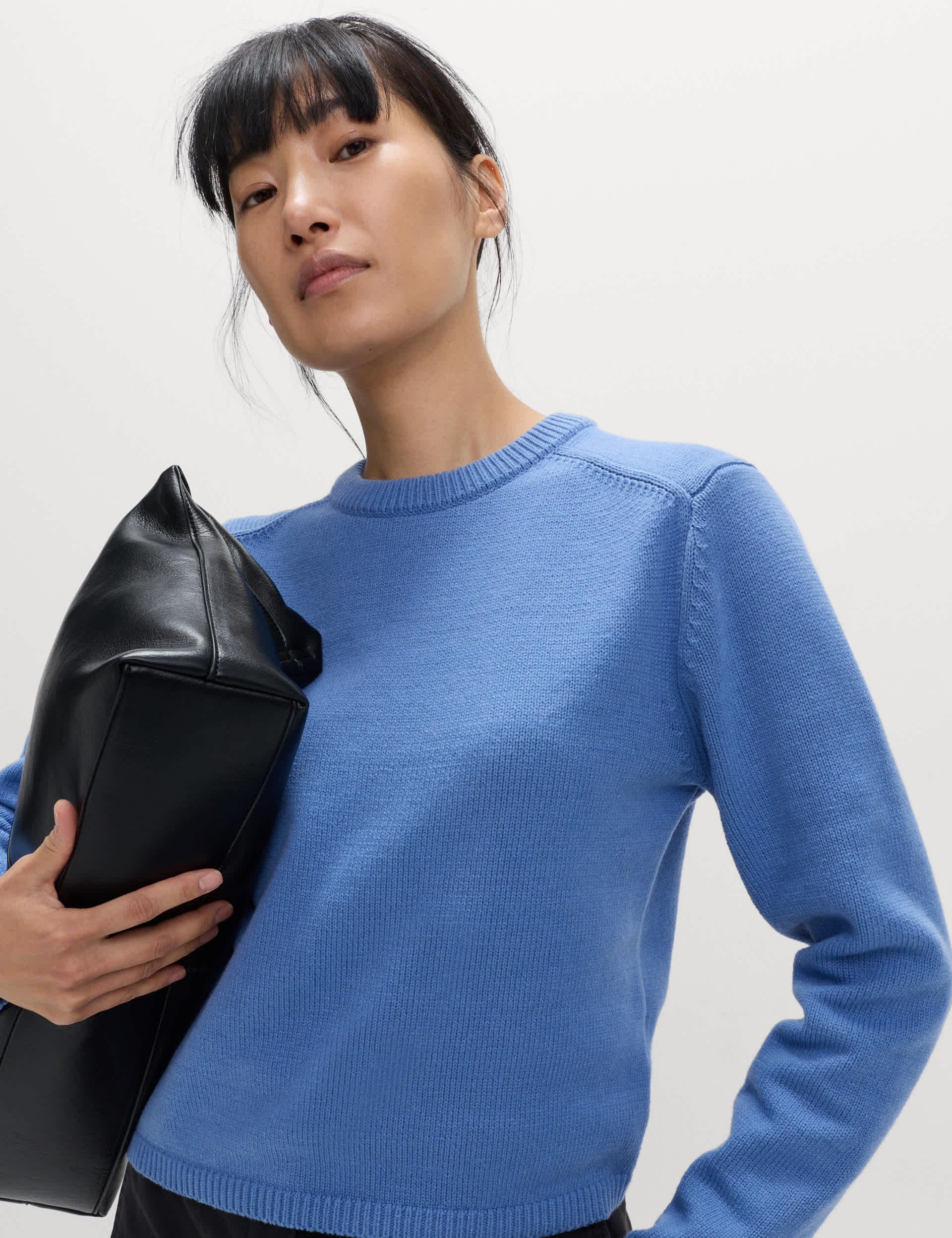 Cotton Rich Cropped Jumper