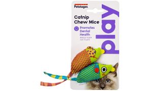 Petstages Chew Mice Catnip toys
