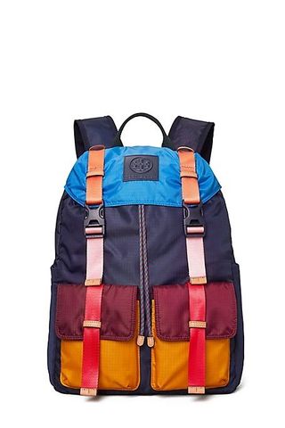 Ripstop Nylon Color-Block Backpack