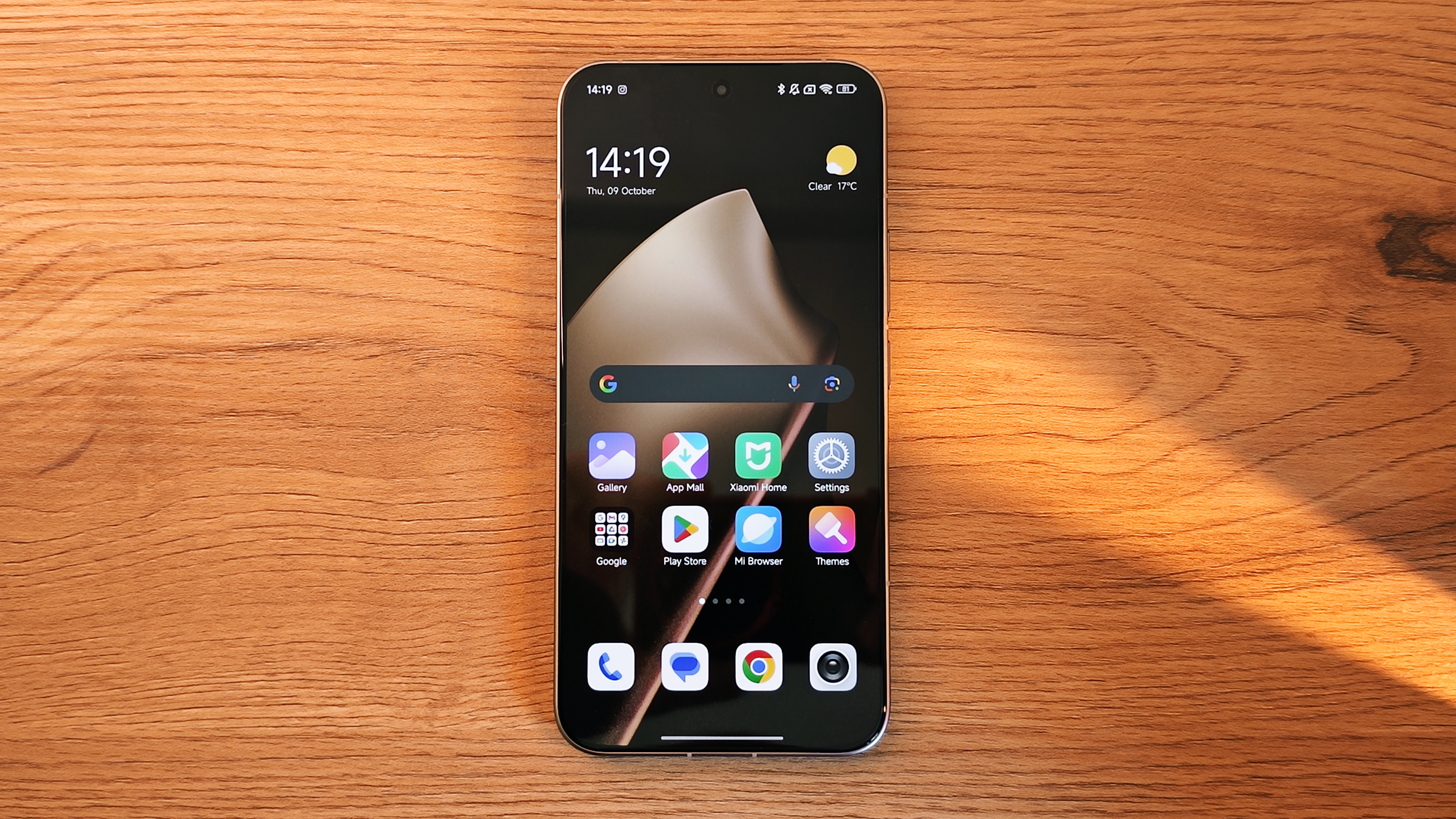 Xiaomi 15T Pro REVIEW home screen straight