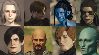 Compilation of characters created in Dragon's Dogma 2