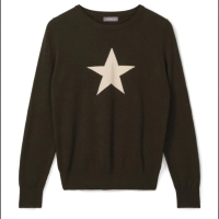 Chalk Taylor Star Jumper, $62.01 (£50) | Spiders Clothing