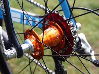 Chris King's latest road-specific R45 hubs have much less seal and ratchet drag than the company's standard hubs.