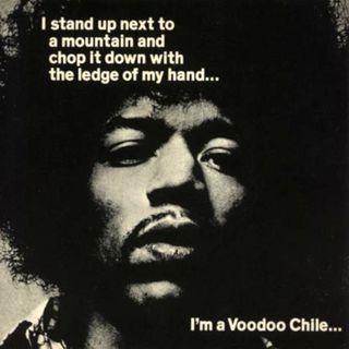Jimi Hendrix "Voodoo Child (Slight Return)" UK single