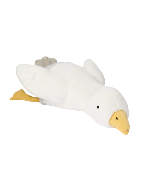 Sam The Seagull Weighted Plush Throw Pillow