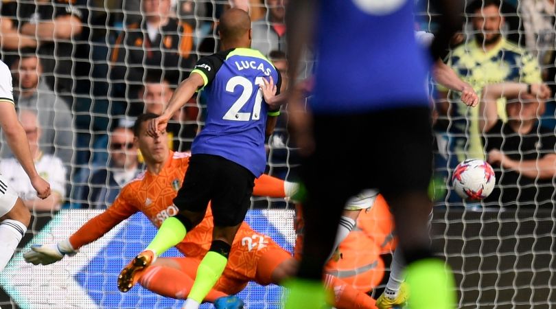 ASSISTA: Lucas Moura corre meio campo para marcar gol no último jogo pelo Tottenham