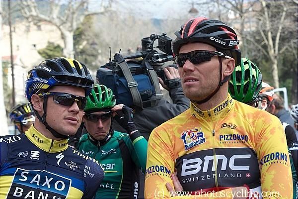 Nicholas Roche and Thor Hushovd