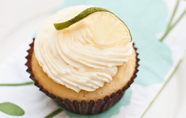 lime drizzle cupcakes