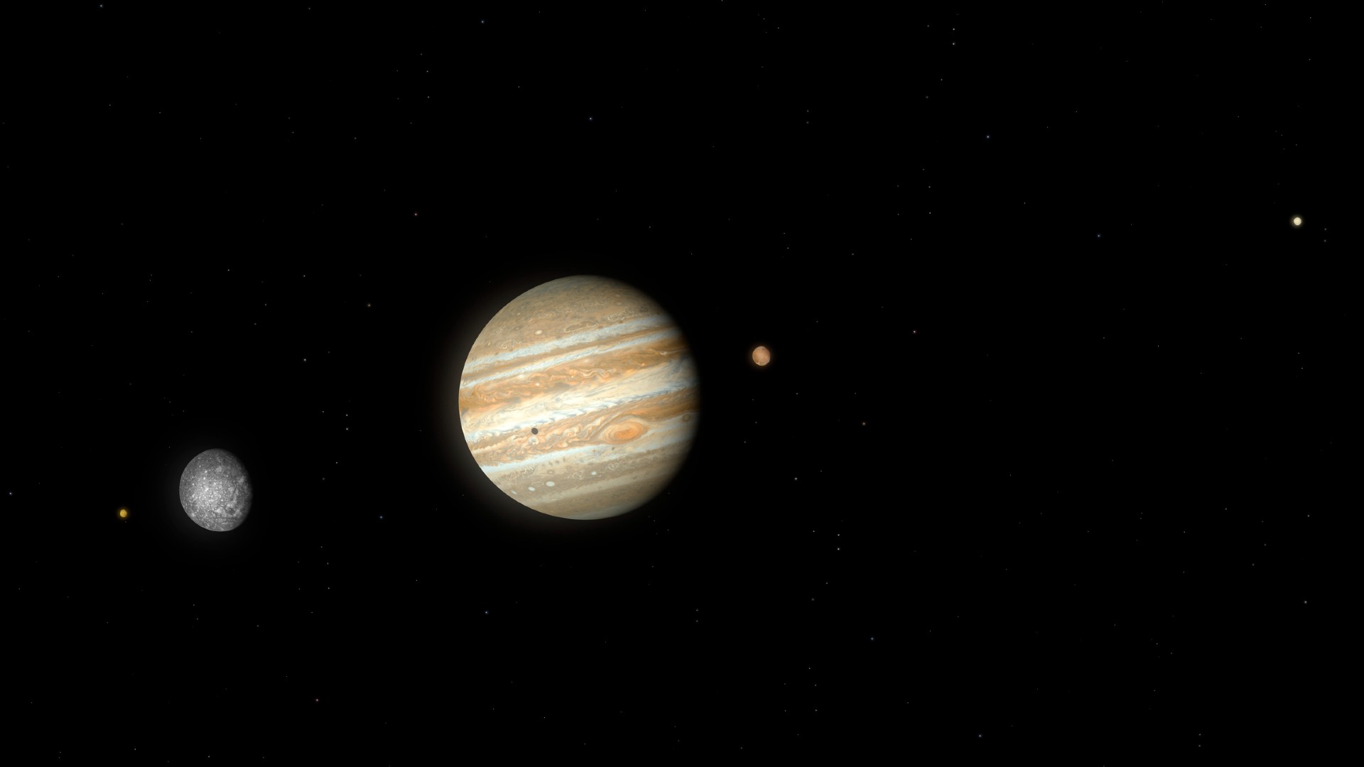 Mira a Júpiter esconderse detrás de la luna en ocultación el 17 de mayo