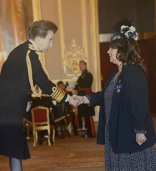 Princess Anne and Stella McLaren