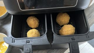 air fryer scotch eggs before cooking