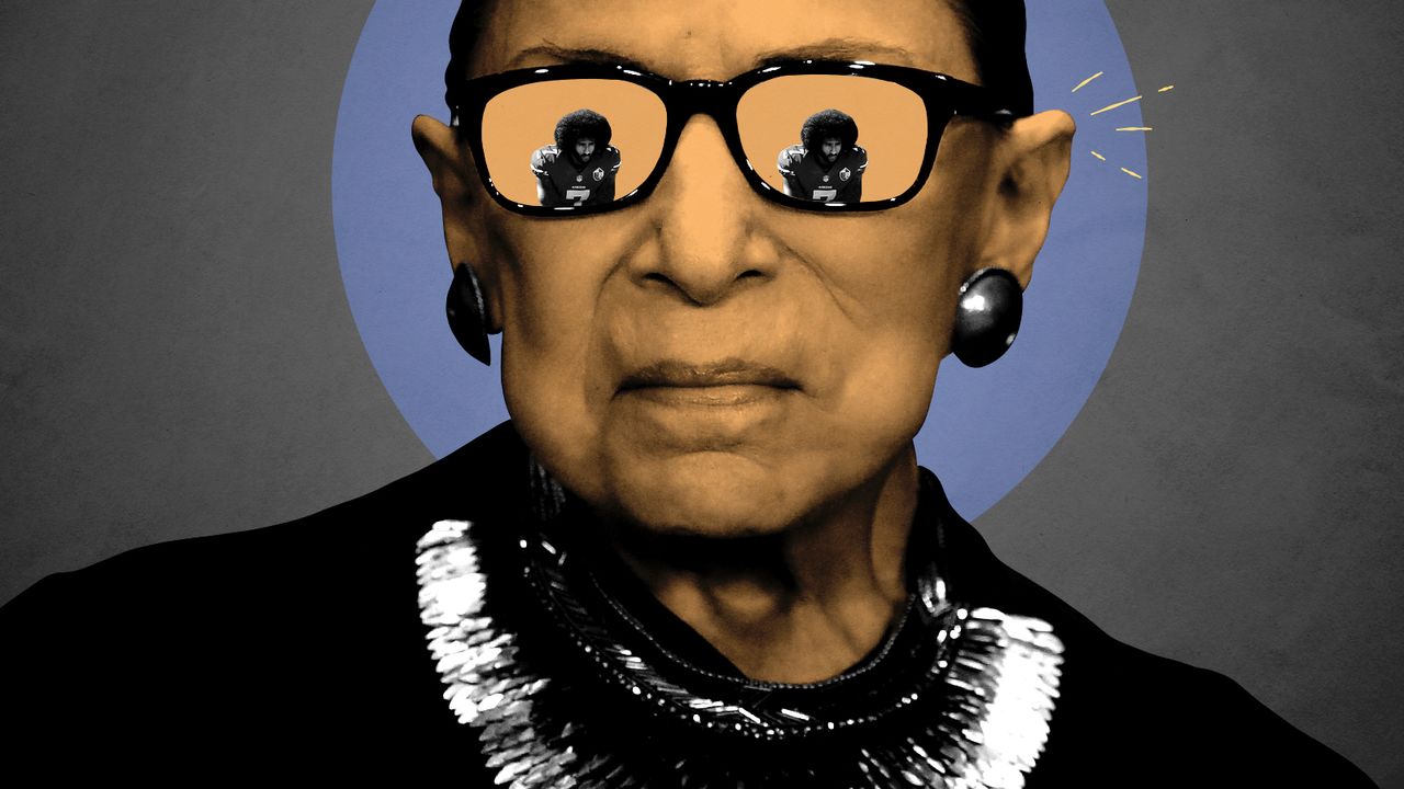 Ruth Bader Ginsburg.