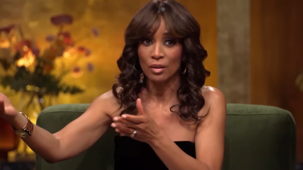 Shaun Robinson during the tell-all. 