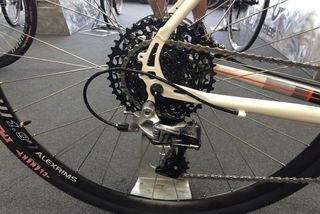 This model was fitted with Srams 1x groupset