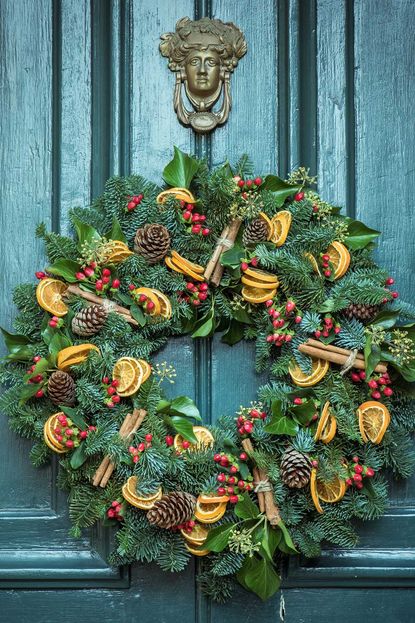 wreath making