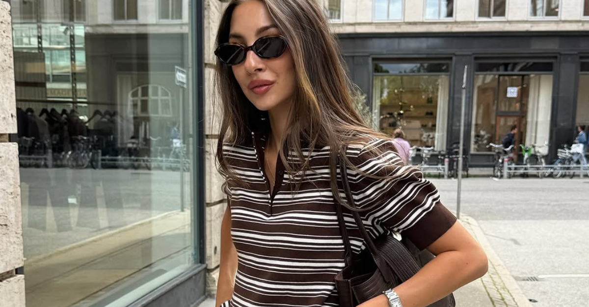Everyone’s Buying Striped Polo Tops Instead of Classic White Tees