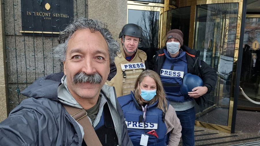 Pierre Zakrzewski, photojournalist for Fox News in Ukraine