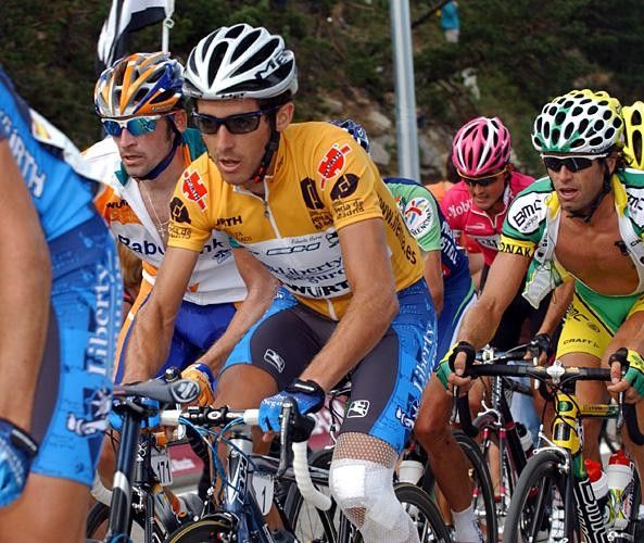 Roberto Heras (Liberty Seguros) keeping his composure