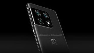 oneplus 10 pro alleged render showing the back at an angle
