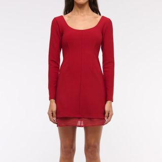 Image of red dress