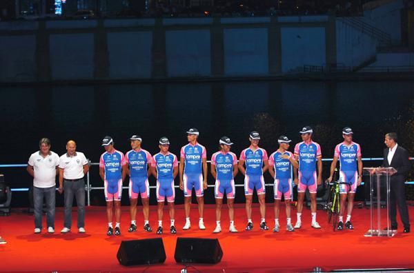The Lampre-Farnese Vini team