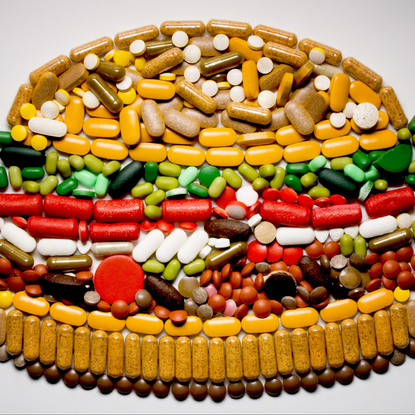 Colored Pills Burger