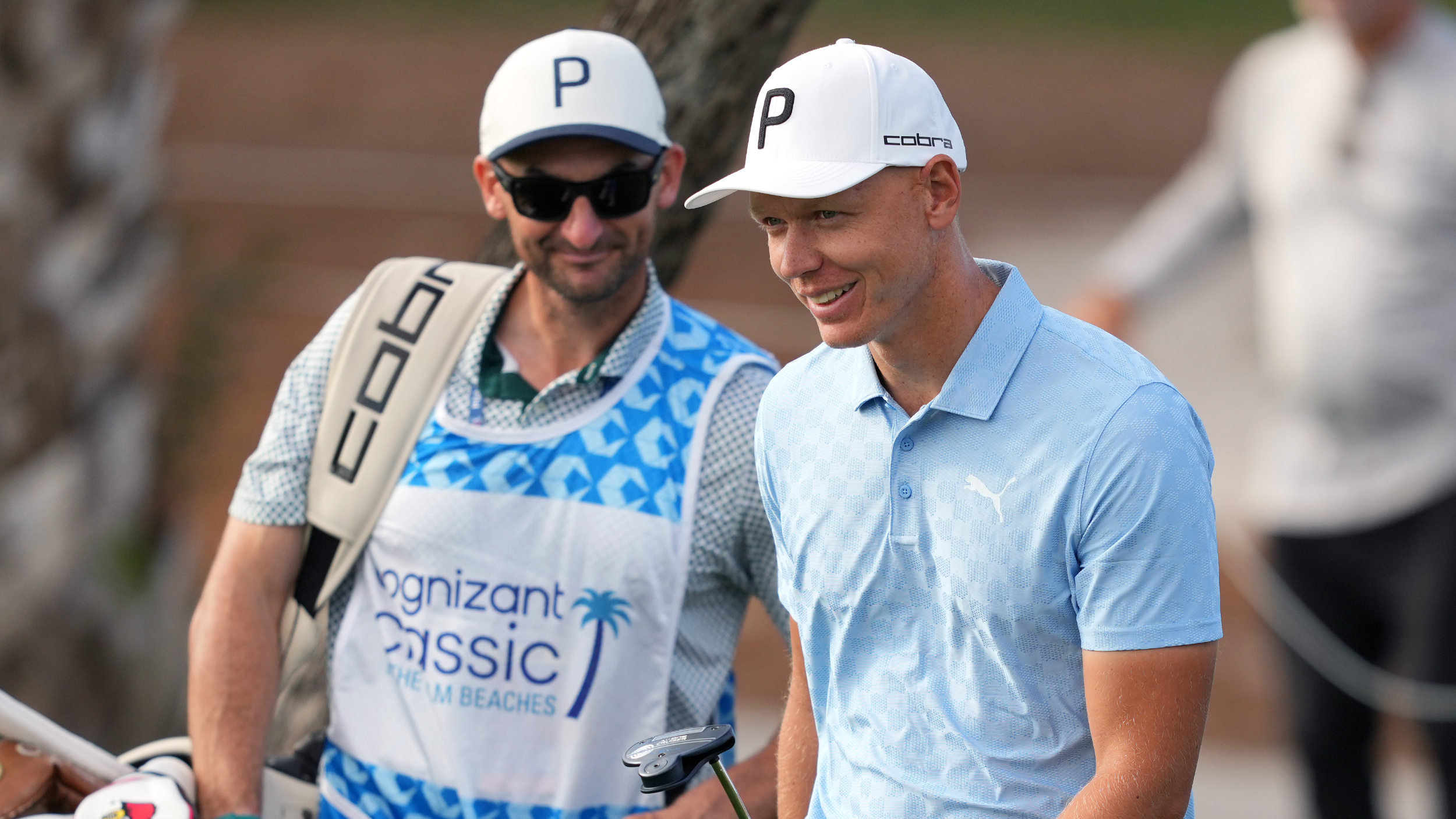 Chris Selfridge and Matti Schmid share a joke
