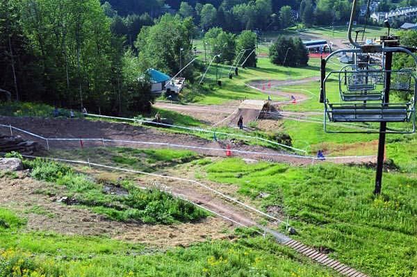 The four cross World Cup course at Windham