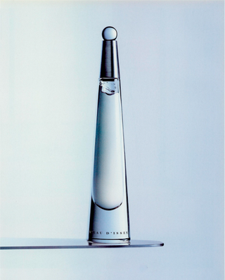 An original campaign image for L'eau d'Issey, the revolutionary perfume by Issey Miyake 