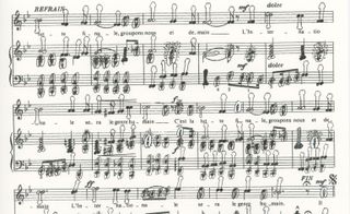 Image of a porn music sheet