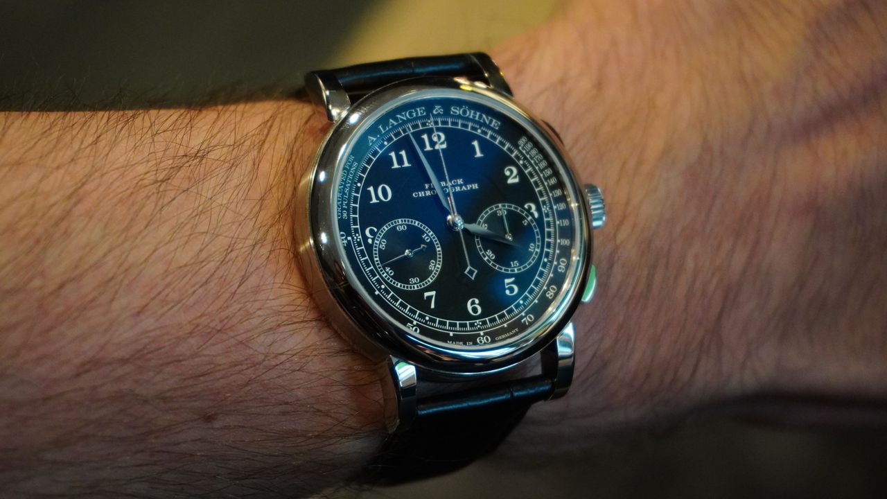 The A Lange &amp; Söhne 1815 Chronograph in black