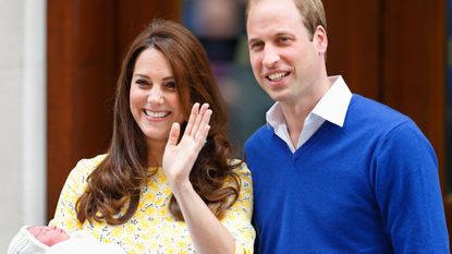 Prince William, Kate and baby