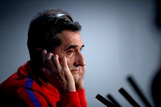 Ernesto Valverde thinks the league standings will count for little