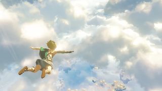 Breath of the Wild 2 Link falling through the sky