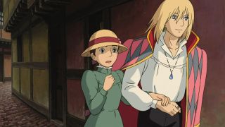 Howl and Sophie in Howl's Moving Castle