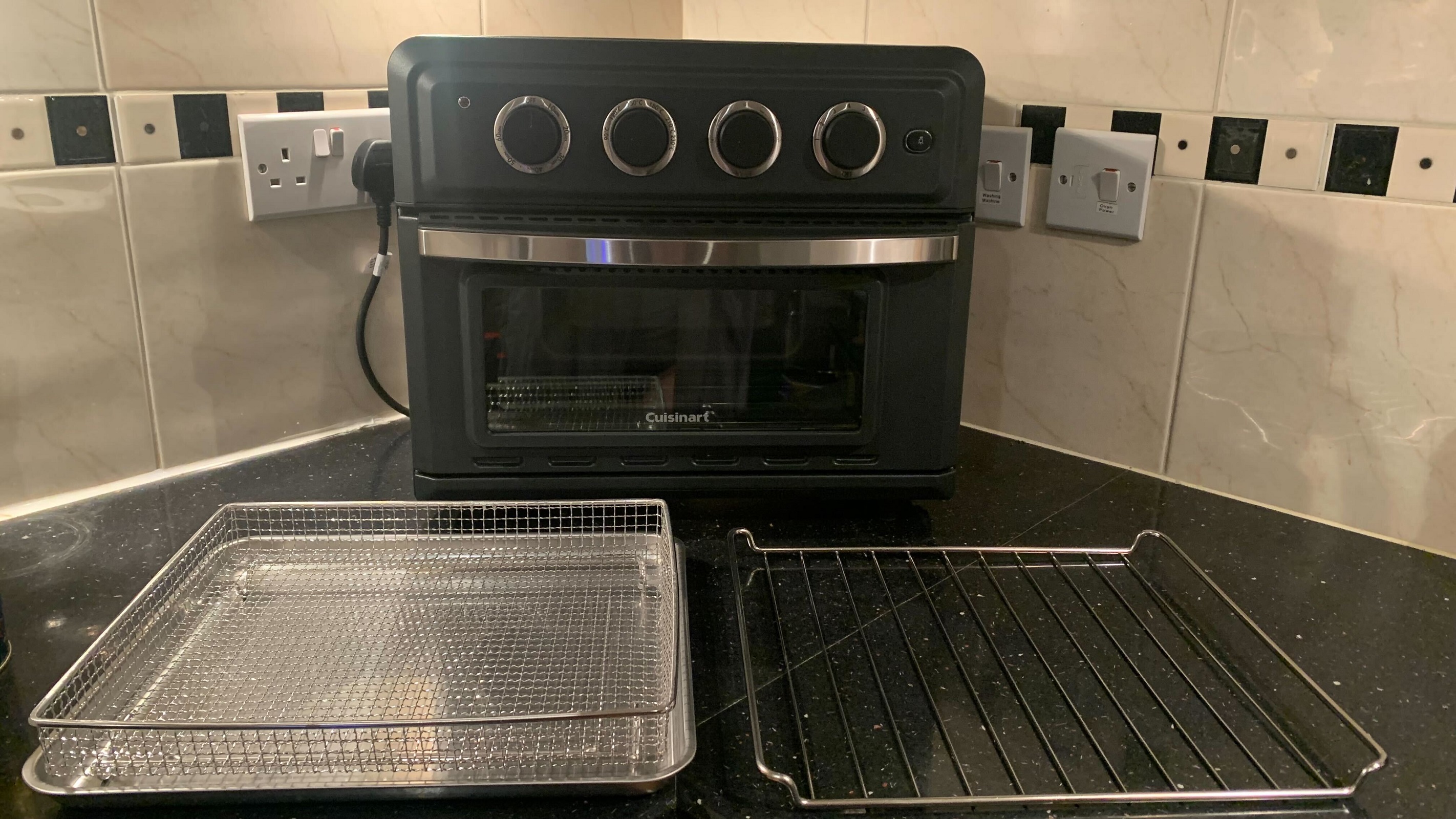 Cuisinart Air Fryer Mini Oven with accessories
