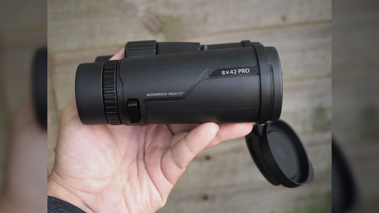 Olympus 8x42 Pro binoculars close up