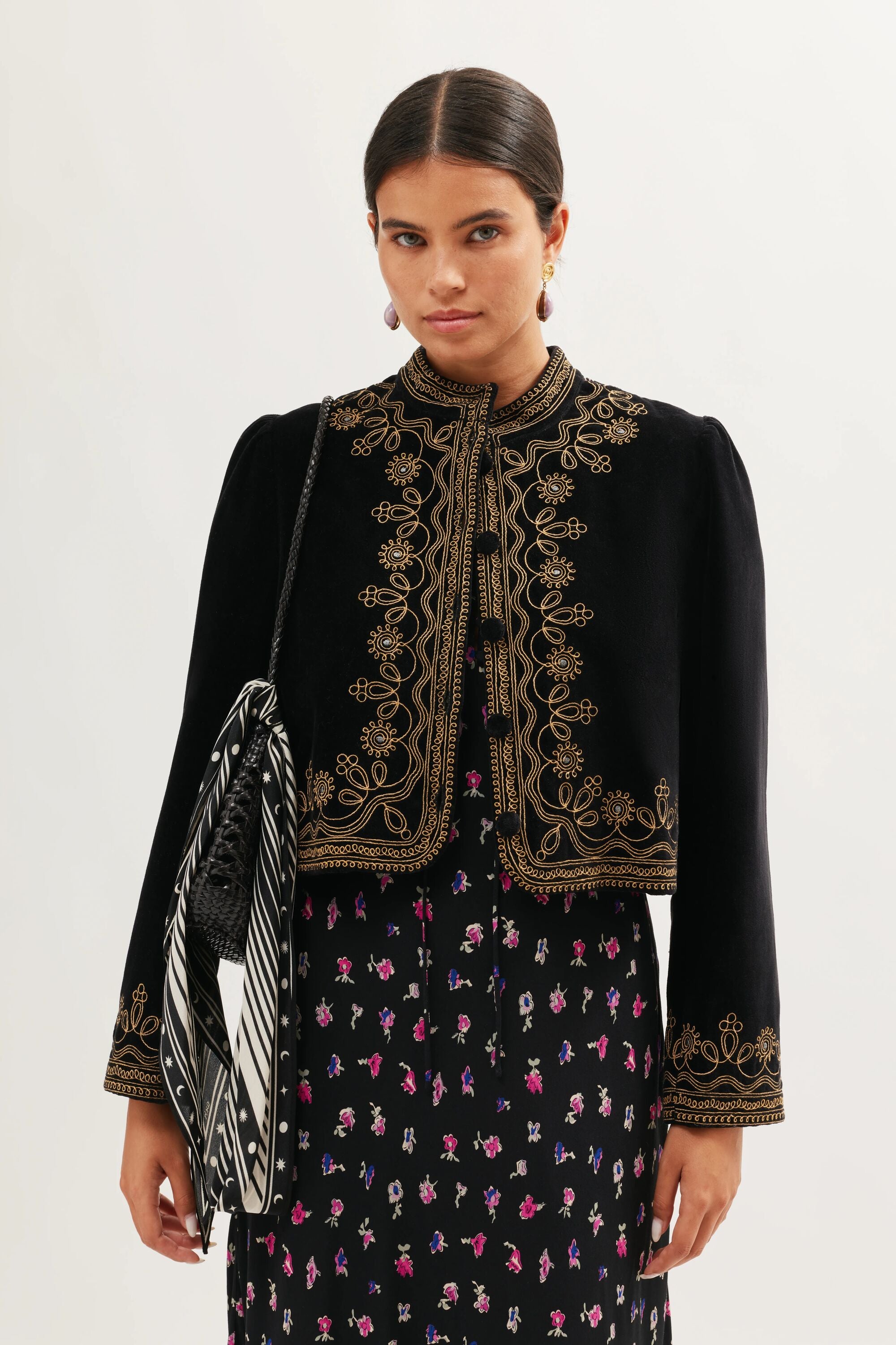 Denver - Soutache Black
